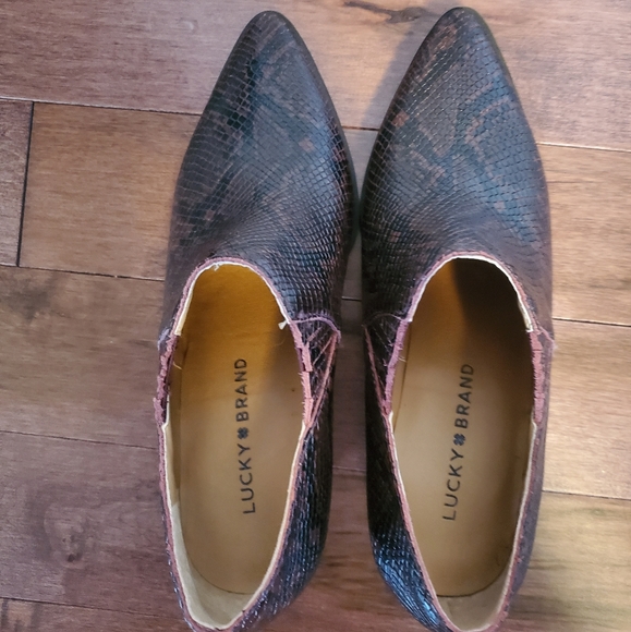 Lucky Brand Tabea Western Boots - Picture 4 of 5